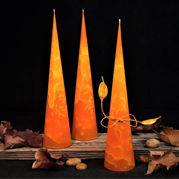 Table Candle CARTIO Paraffine ~NoScent~ Orange