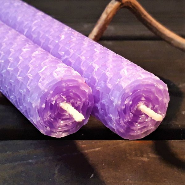 Beeswax Candle SuviTuli BEESWAX ~Mauve~ 2pcs/pack