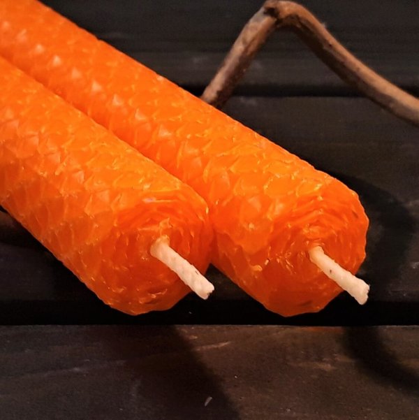 Beeswax Candle SuviTuli BEESWAX ~Orange~ 2pcs/pack